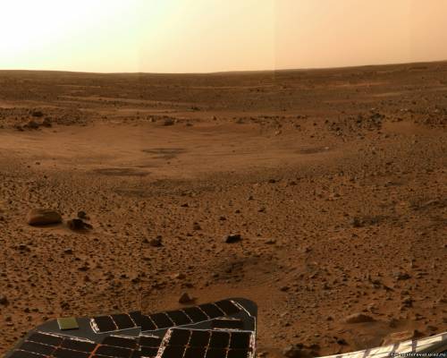 Восход Солнца на Марсе